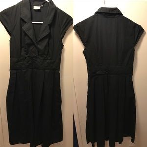 ESHAKTI Women Dress Black Sz XS 2 Short Sleeve